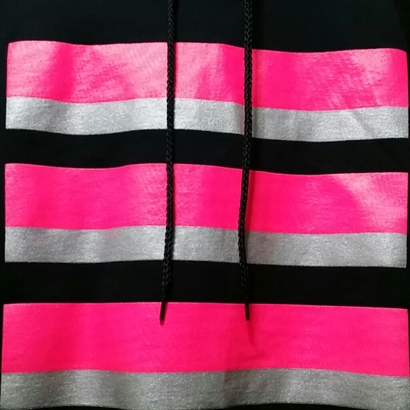 Port and Co black l/s reflective sweatshirt - Picture 2 of 7